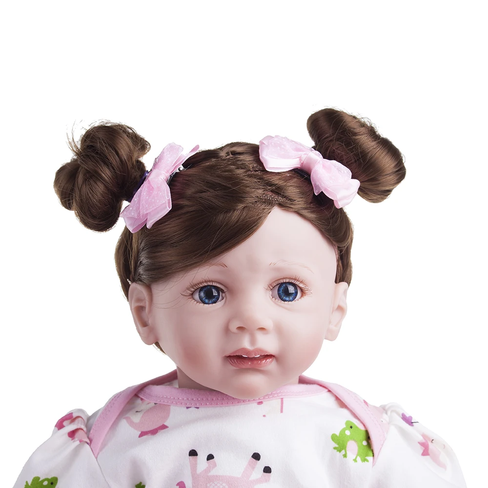 60 см силиконовые виниловые игрушки Reborn Baby Doll для девочек принцесса малыш живые