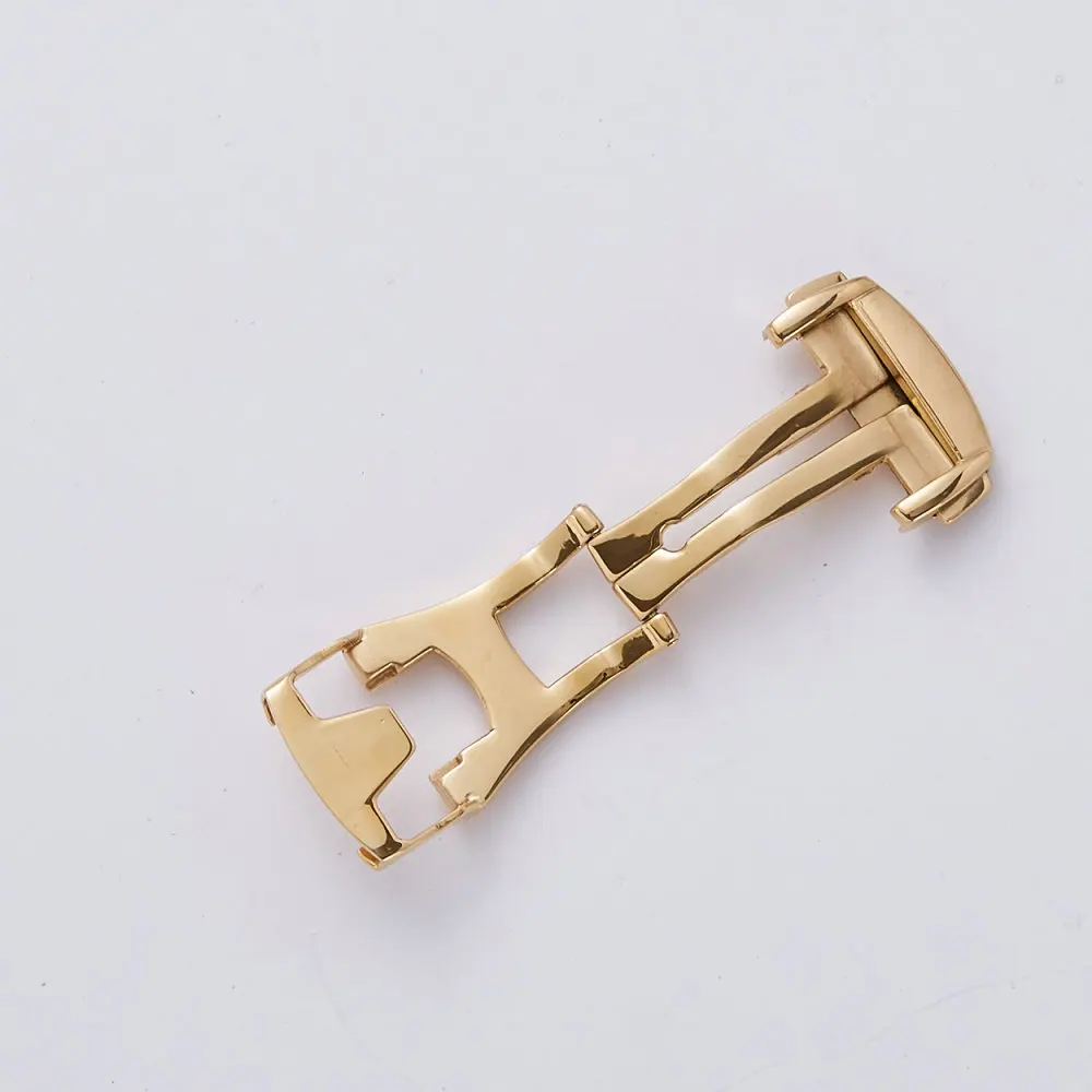 Ремешок для часов из нержавеющей стали раскладная застежка-бабочка Omega