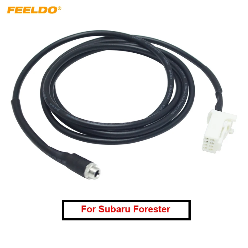 Автомагнитола FEELDO 1 шт. кабель с разъемом AUX для Subaru Forester 6 дисков CD гнездовой