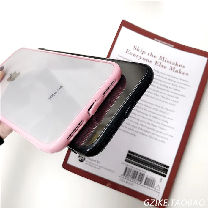3D роскошный чехол для телефона Devil Horns для iPhone 6 6Plus 6s 6Plus 7 7Plus 8 8Plus X XR XS Max милый черный красный акриловый чехол