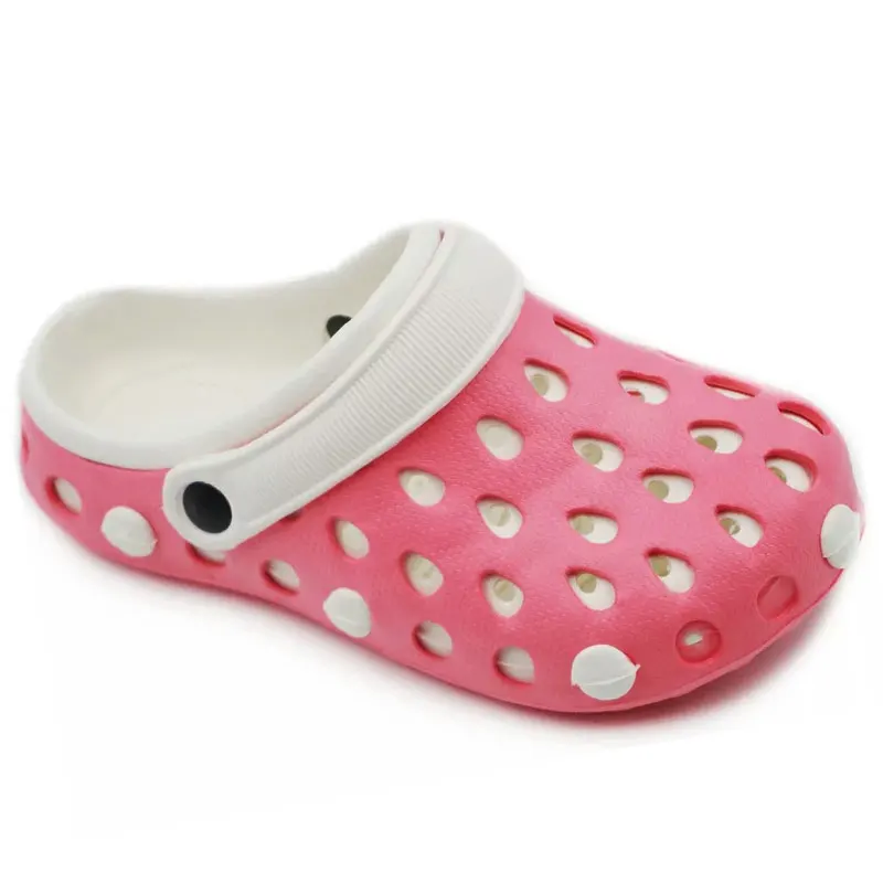 RED Г., Новое поступление, настоящие сандалии Sapatos Mulher sapato feminino Женская обувь с двойными цветными отверстиями женские сабо для сада - Цвет: RED