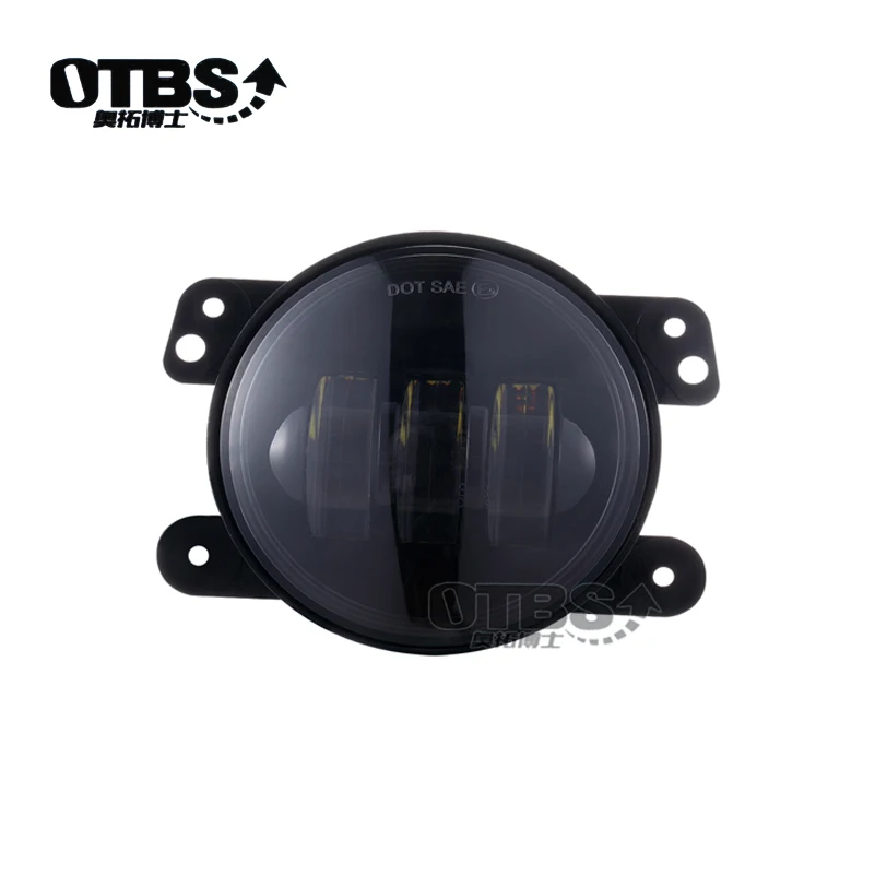 Круглые светодиодные противотуманные фары OTBS для Jeep Wrangler 97 2018 JK TJ LJ 2 шт. 4 дюйма 30
