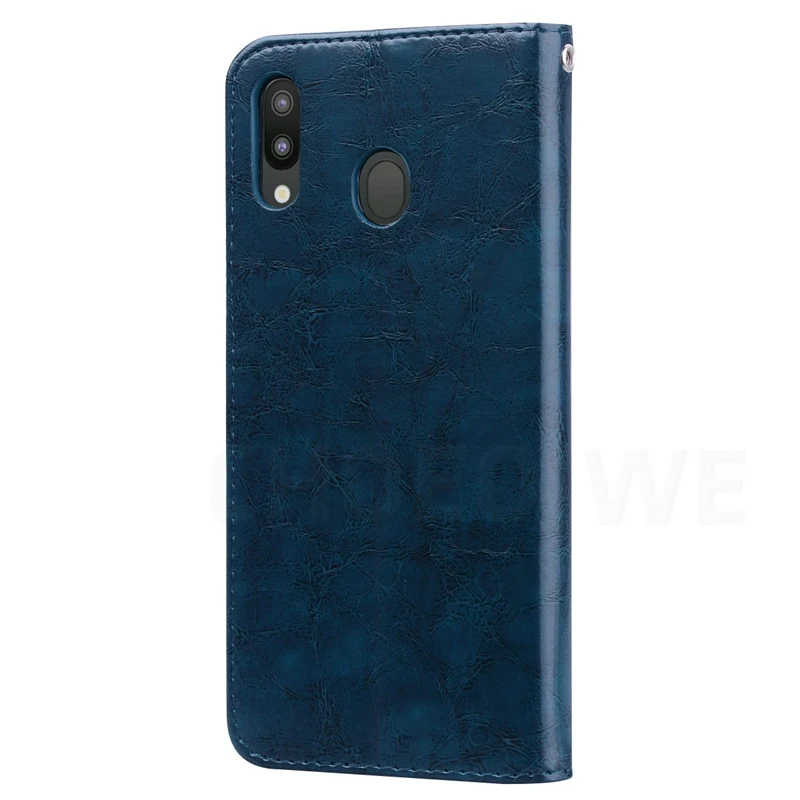 CHOEOIWE деловой откидной Чехол для Samsung Galaxy M30 M20 M10 чехлы-бумажники из искусственной