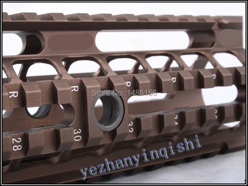 Пикатинни 10 дюймов для AEG M4/M16 Тактический поручень системы BK/CB/TAN
