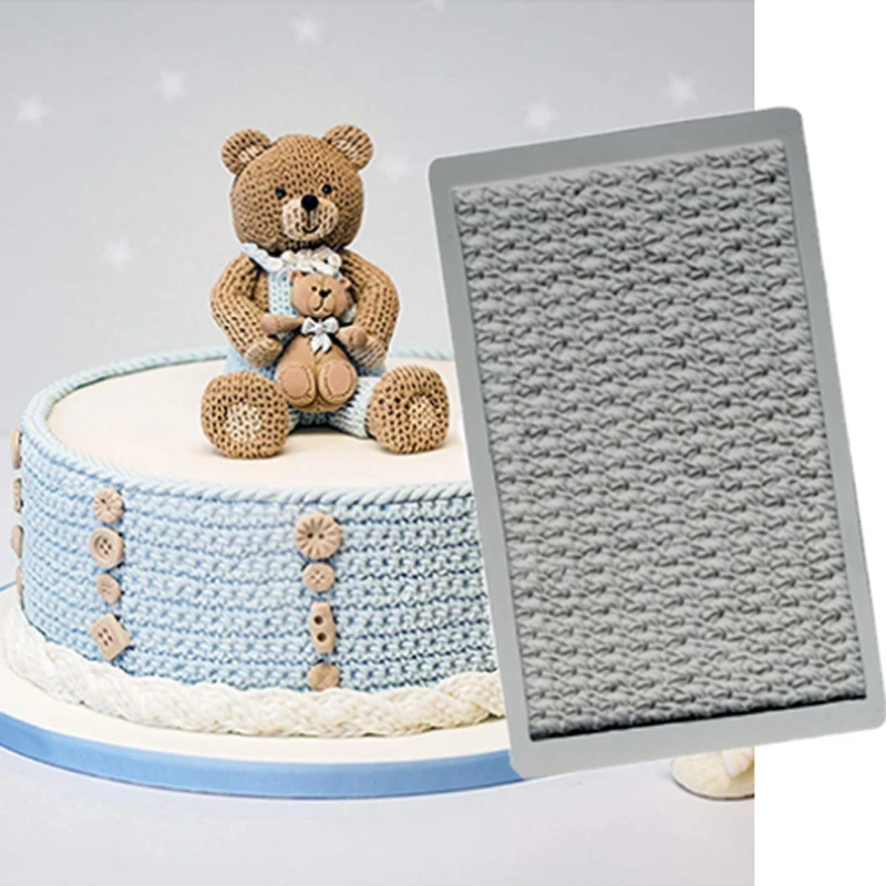 Формы для вязания крючком силиконовые формы инструменты выпечки шоколада тортов