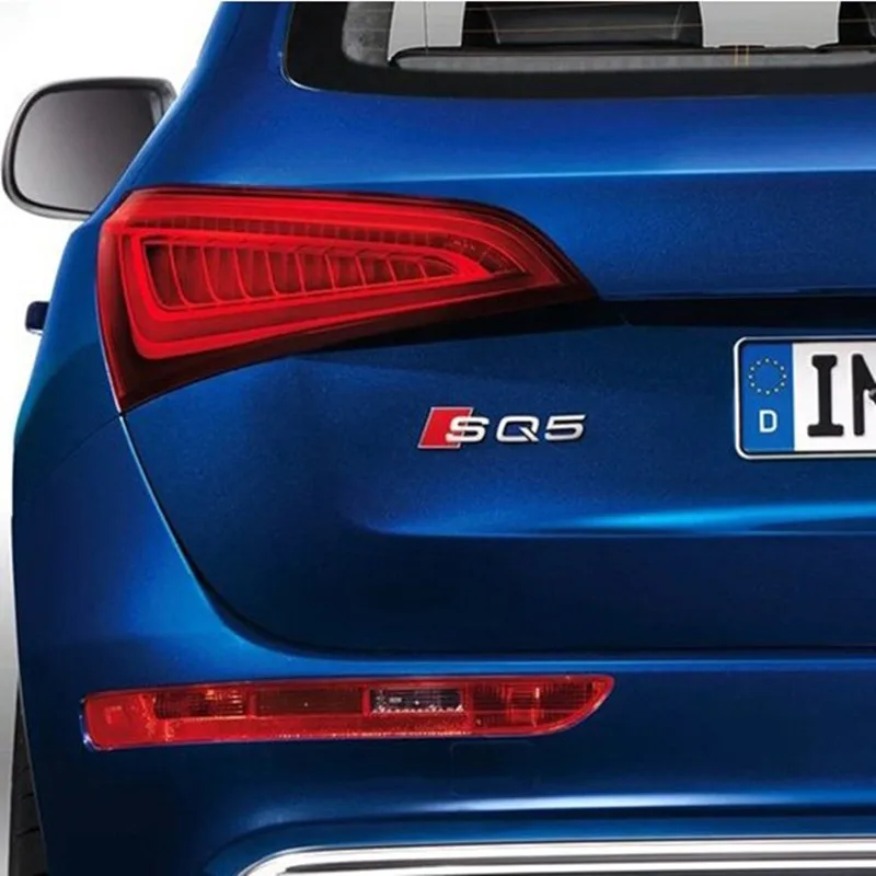 3D Aluminum Alloy SQ5 Car Tail Sticker Badge Logo Metal Rear For Audi Q5 Emblem | Автомобили и мотоциклы
