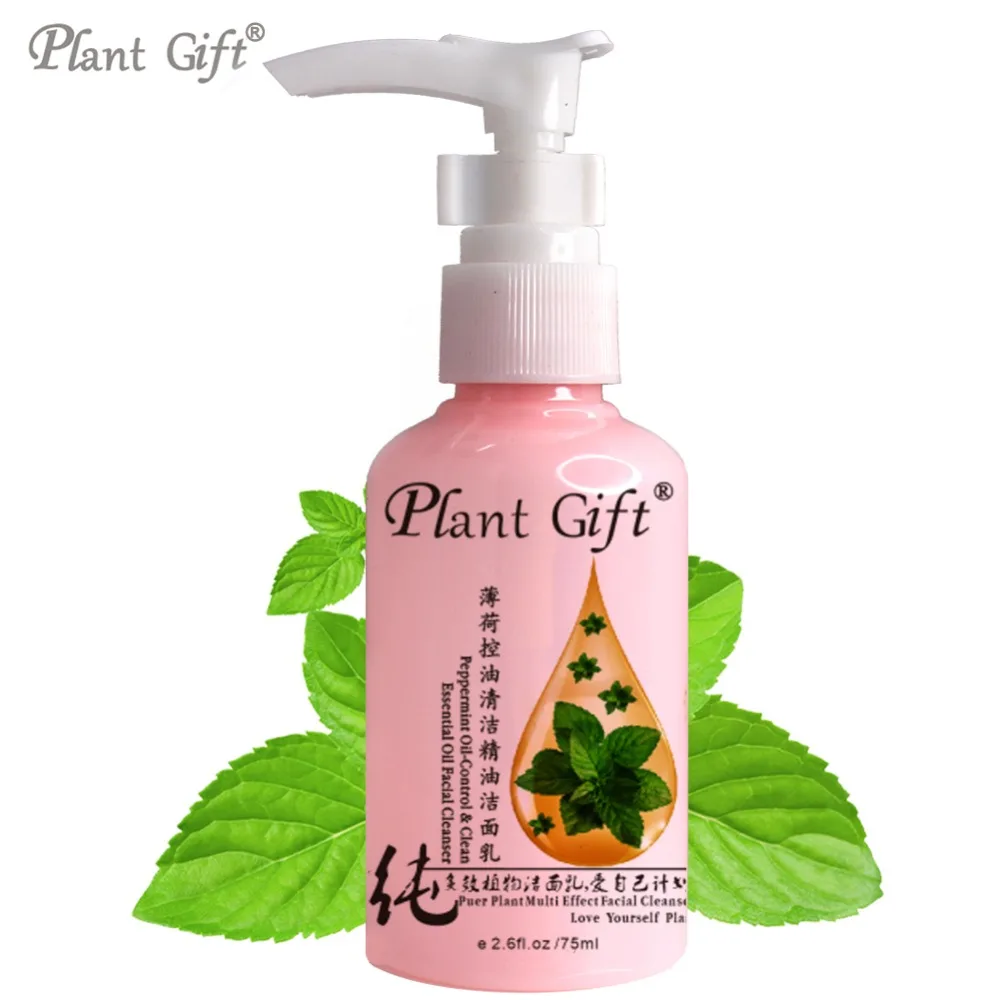 

Peppermint Clean Pores Pacial Cleanser 60G Essential Oil Convergence of the pores, so that the skin smooth and smooth