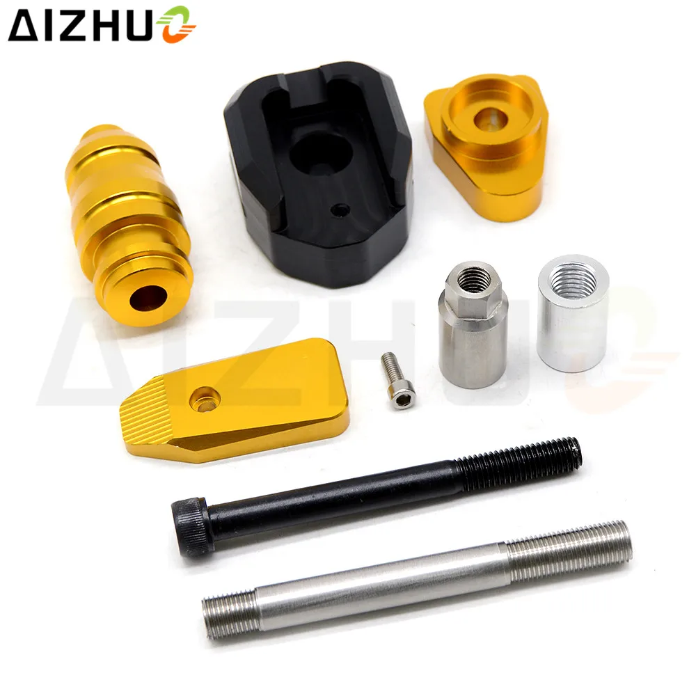 AIZHUO Motorcycle Falling Protection motor Aluminum Alloy Frame slider Engine Case Sliders protection For Ducati monster 1200 | Автомобили