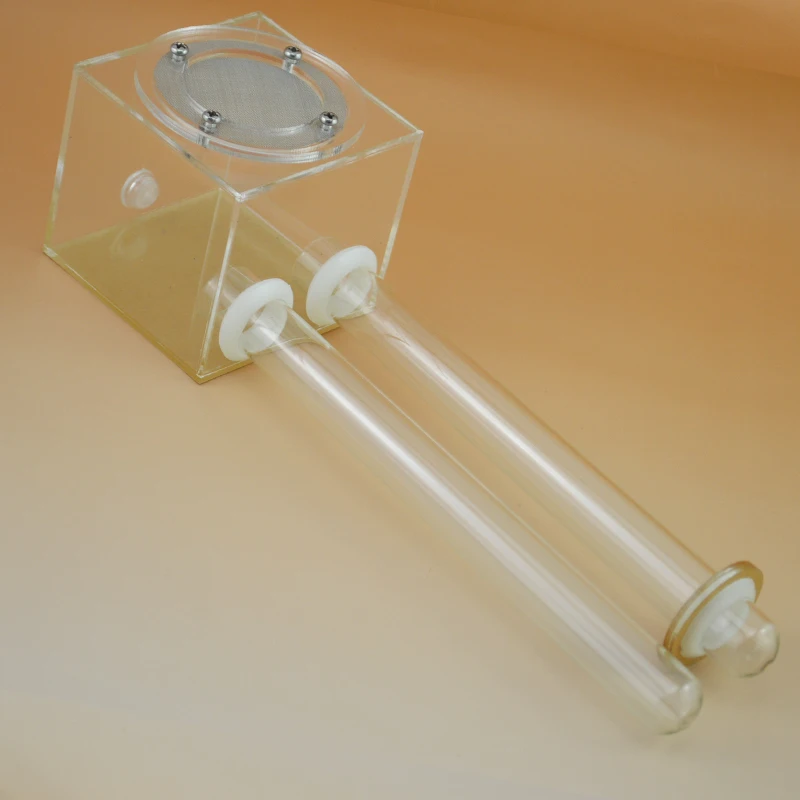 

1PCS Two Test Tube Ants Simple Acrylic Nest 18mm Outer Diameter Tube Super Large Capacity