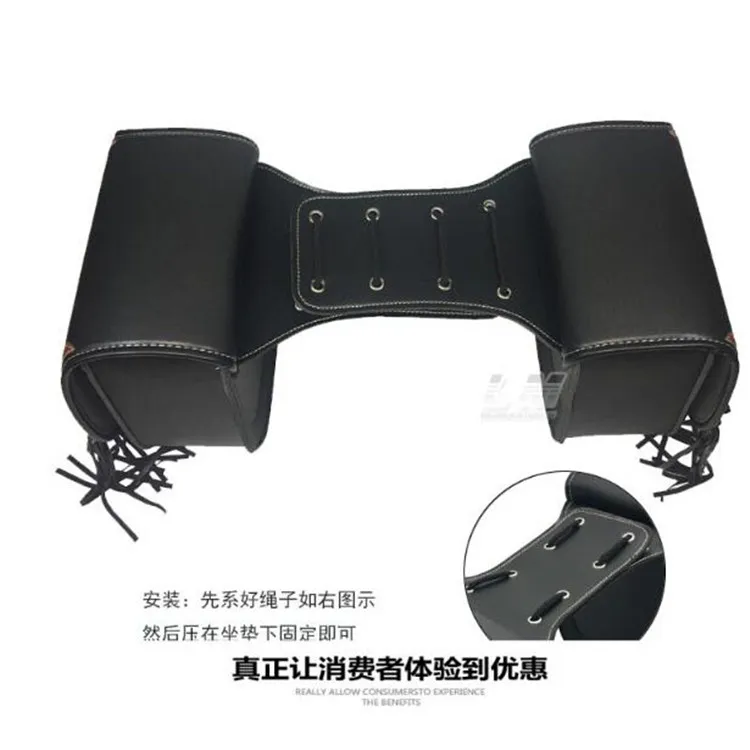 Высококачественная кожаная Универсальная Ретро-сумка для мотоцикла