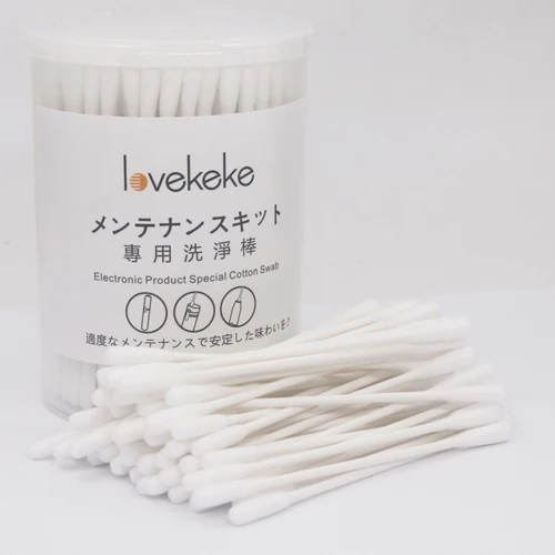 C dry cotton swab 30 шт./упак. хорошего качества хлопковые щеточка для чистки палка с отбеливатель очистки алкоголя для использования с IQOS 2,4 плюс 3,0 lil glo - Цвет: C dry cotton swab