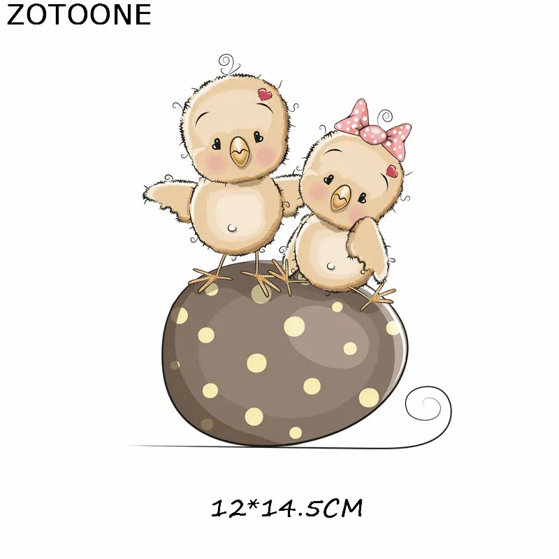600 ZOTOONE мультфильм животных набор патчей железа на передачи Единорог панда кошка нашивки с совой для детской одежды Аппликации, наклейки на одежду - Цвет: 600