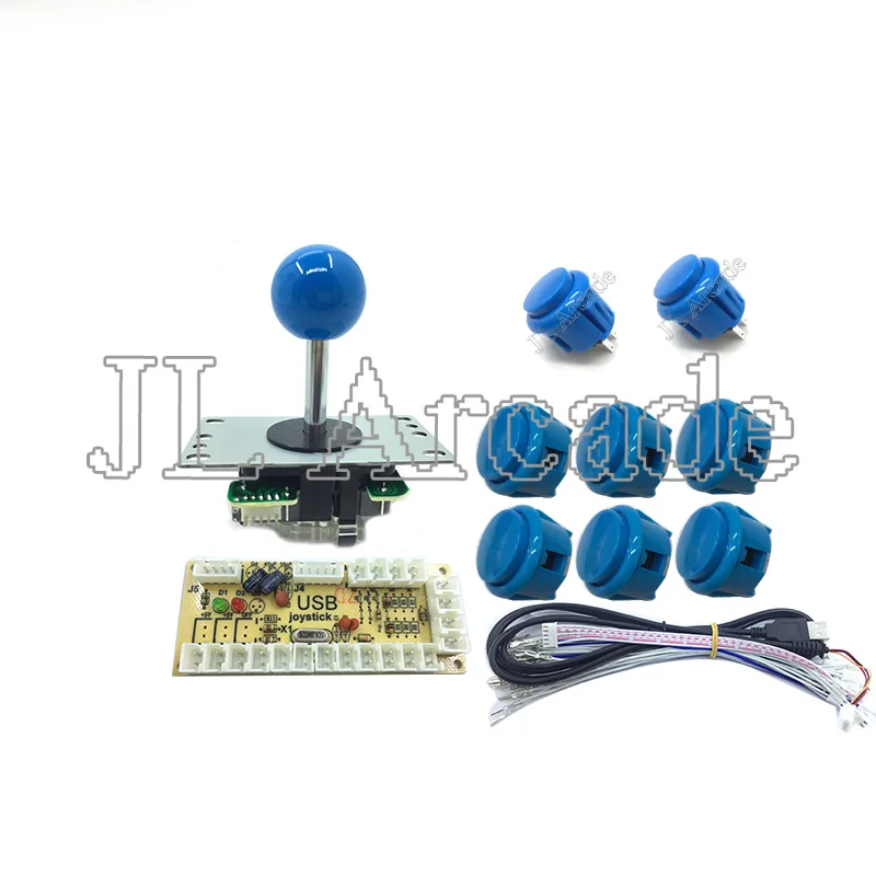 Original Sanwa Japan JLF-TP-8YT OBSF-30 Push Btton USB to PC Zero Delay Encoder For JAMMA MAME Arcade DIY Kit | Спорт и развлечения