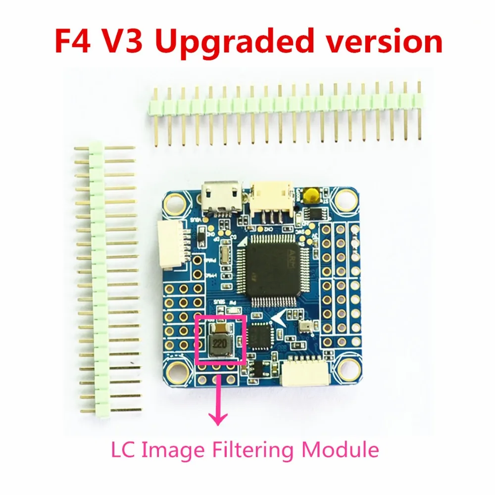 Плата контроллера полета Betaflight Omnibus F4 V3 встроенный барометр слот OSD TF для FPV