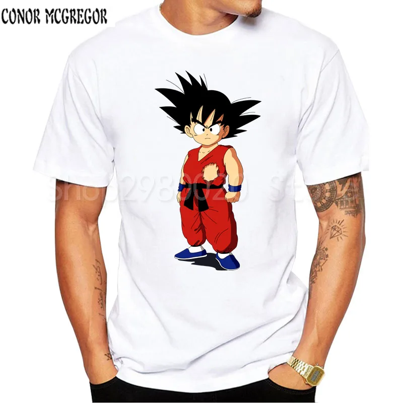 2018 Новый Dingtoll Япония мультфильм ГОКу Топы Dragon Ball футболка по индивидуальному