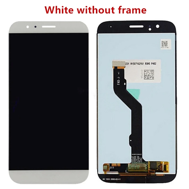 ЖК дисплей с сенсорным экраном и дигитайзером в сборе рамкой для Huawei G8 GX8 RIO L01 L02