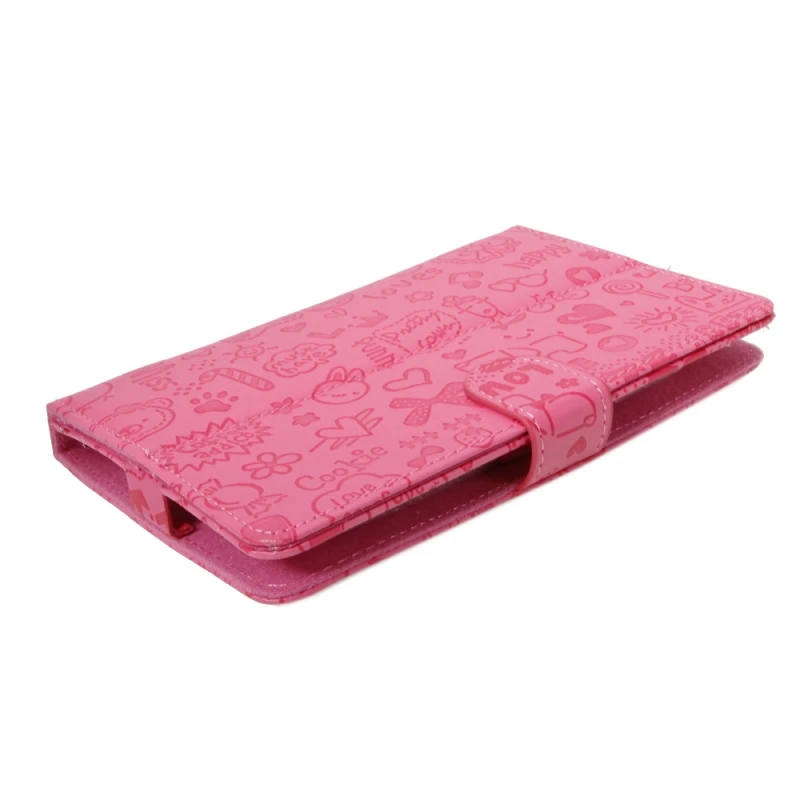 7 &quotпланшетный ПК Универсальный PU кожаный чехол невидимая Магнитная кнопка |