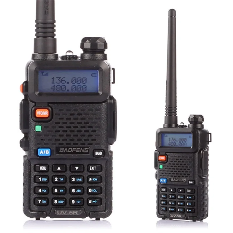 Baofeng UV 5R 136 174/400 520 МГц рация 5 Вт УВЧ и УКВ Двухдиапазонный портативный