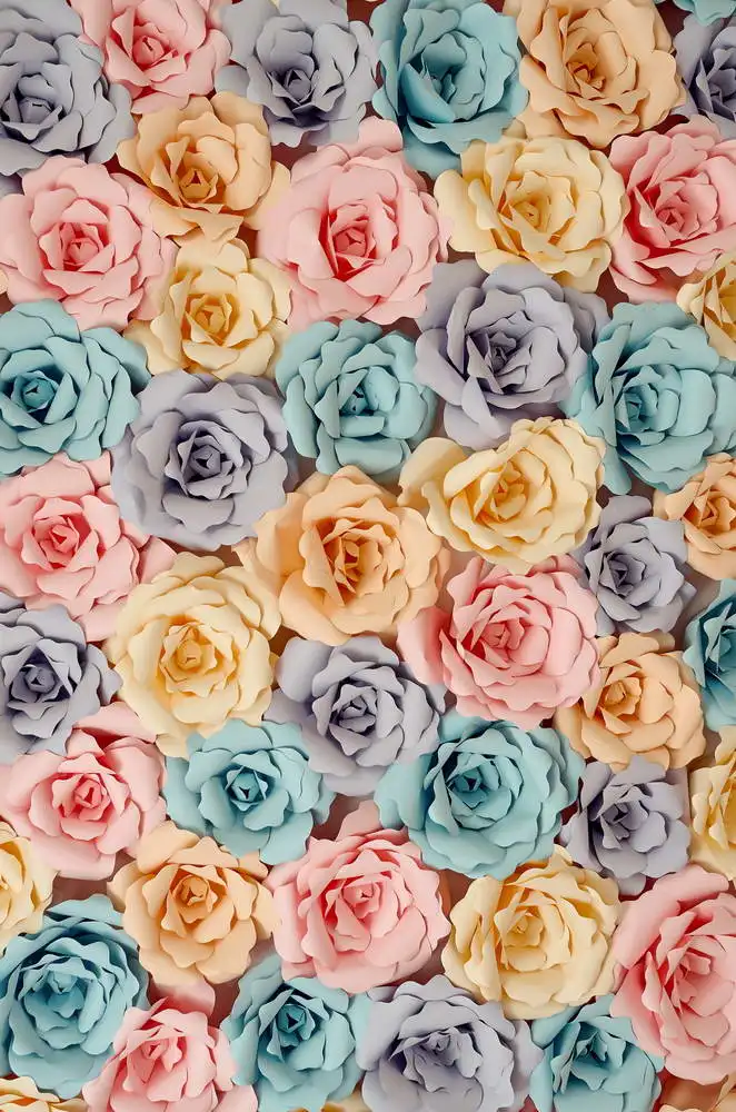 5x7FT Античные Красочные цветы стены пользовательские фото студия фон винил 220 см x