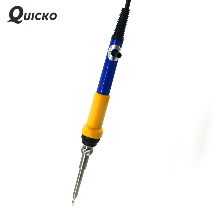 Электрический мини паяльник QUICKO T12 паяльная станция DC24V с регулируемой