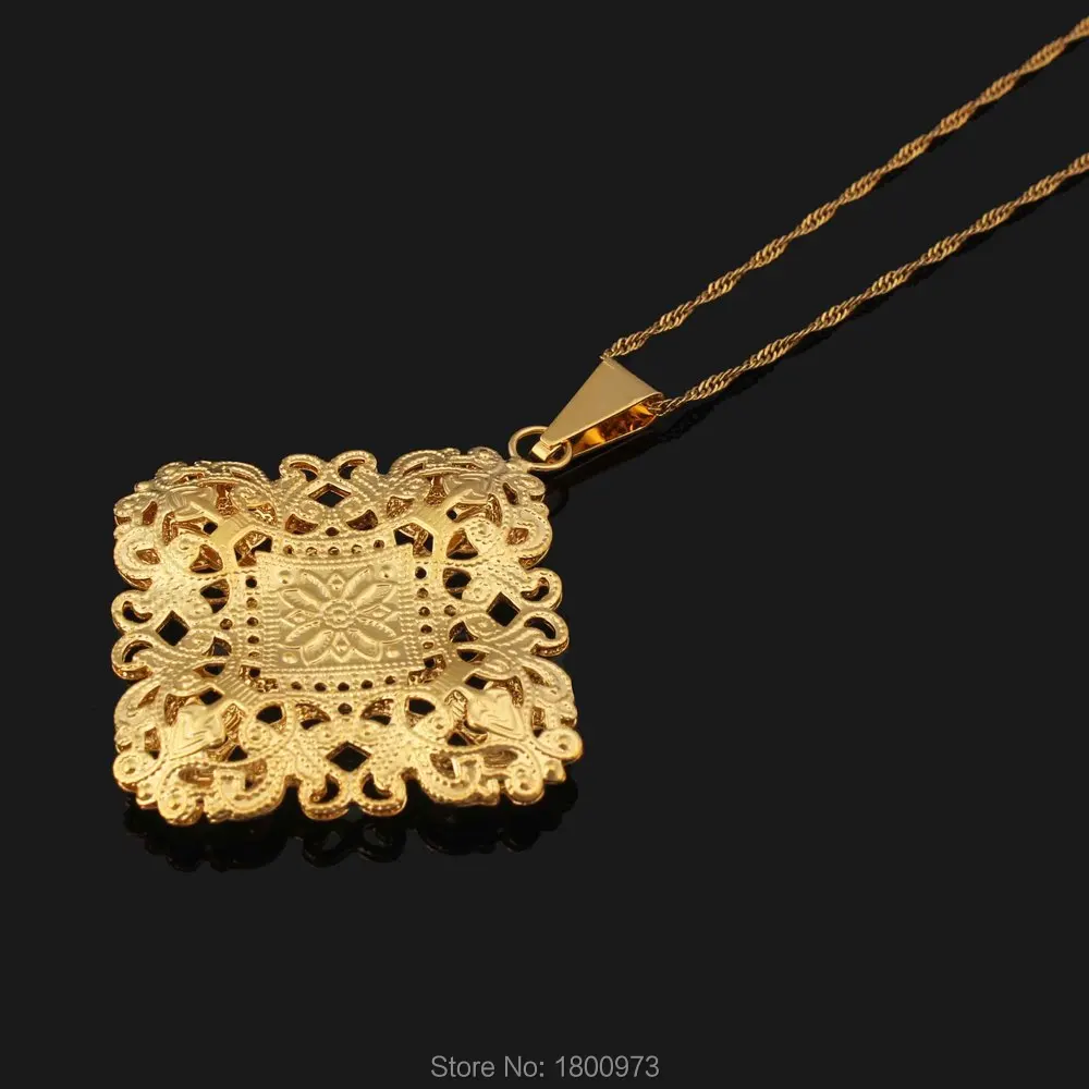 2017 модные подвески в виде Ирана кулон золотого цвета и ожерелья ювелирные