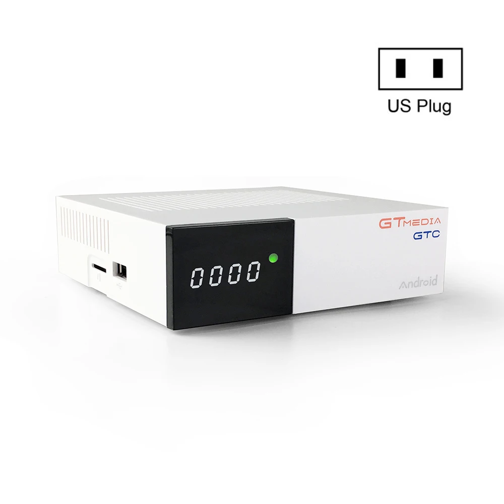 GTmedia GTC-цифра спутниковый телевизионный ресивер DVB-S2 DVB-C DVB-T2 ISDB-T Amlogic S905D для Android 6,0 ТВ контейнер под элемент питания 2 Гб Оперативная память 16 Гб Встроенная память BT4.0