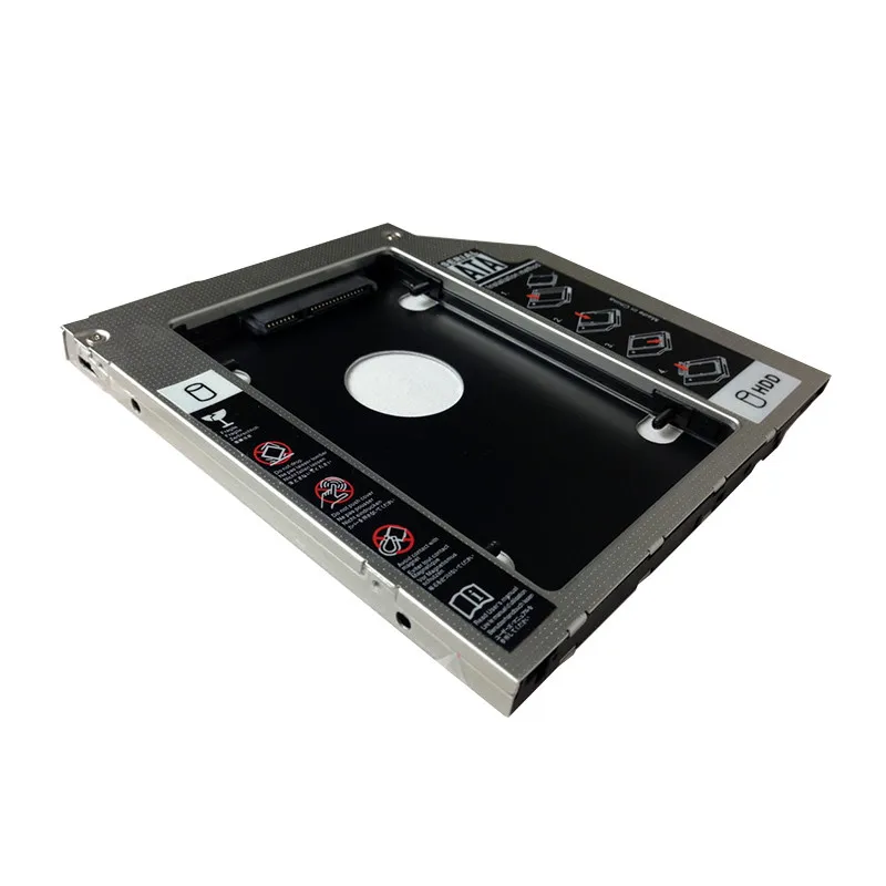 Centechia Универсальный сгущенный 12,7 мм SATA SSD hdd жесткий диск Caddy адаптер Sata Houder для DVD-ROM CD Optische Bay