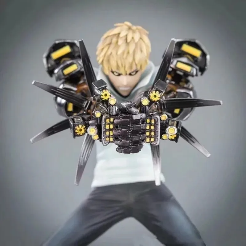 ONE PUNCH MAN Genos Devil transformation Incinerati осанка премиум класса DXF аниме фигурка Коллекционная