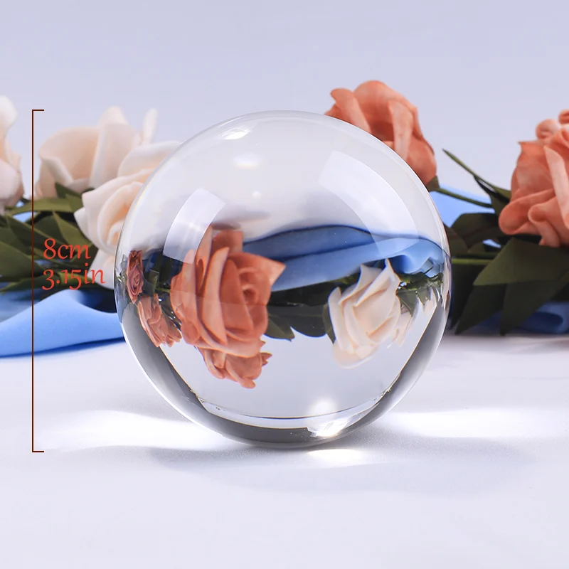 Хрустальные линзы для фотографии шар орнамент фэншуй из кварцевого волшебного