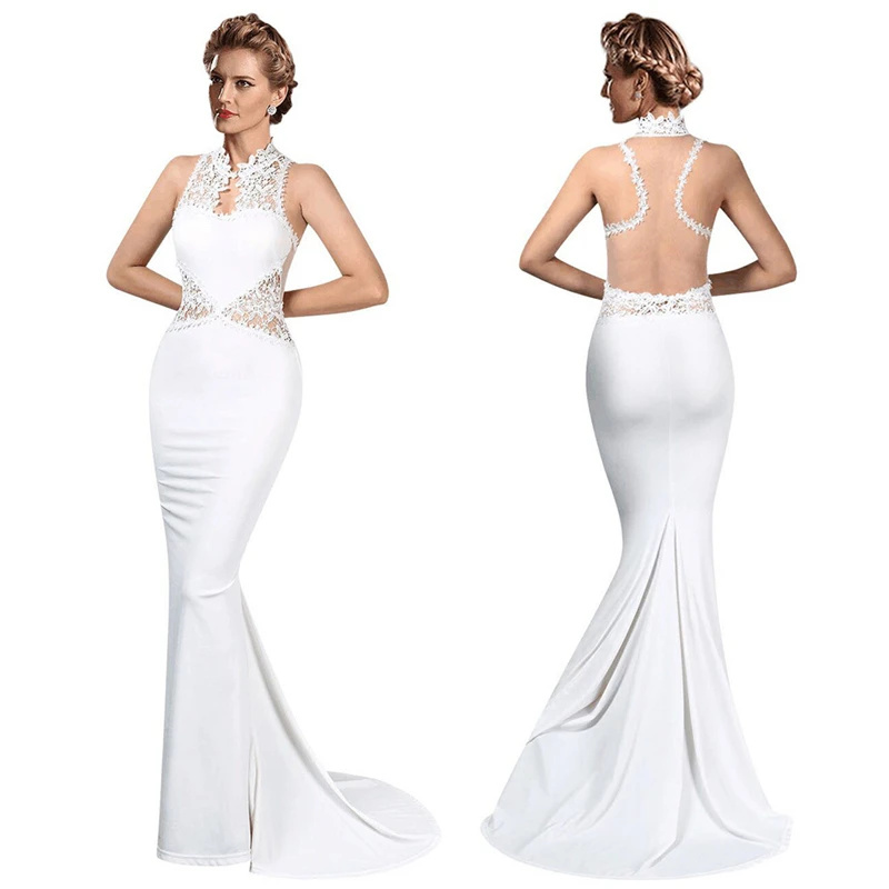 2018 новое платье с хвостом рыбий хвост женское весеннее/летнее сексуальное