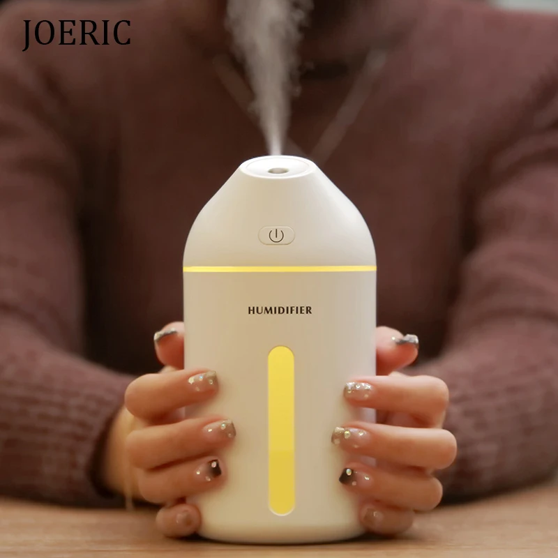 JOERIC 320 мл ультразвуковой увлажнитель воздуха тумана Fogger с ночным светом