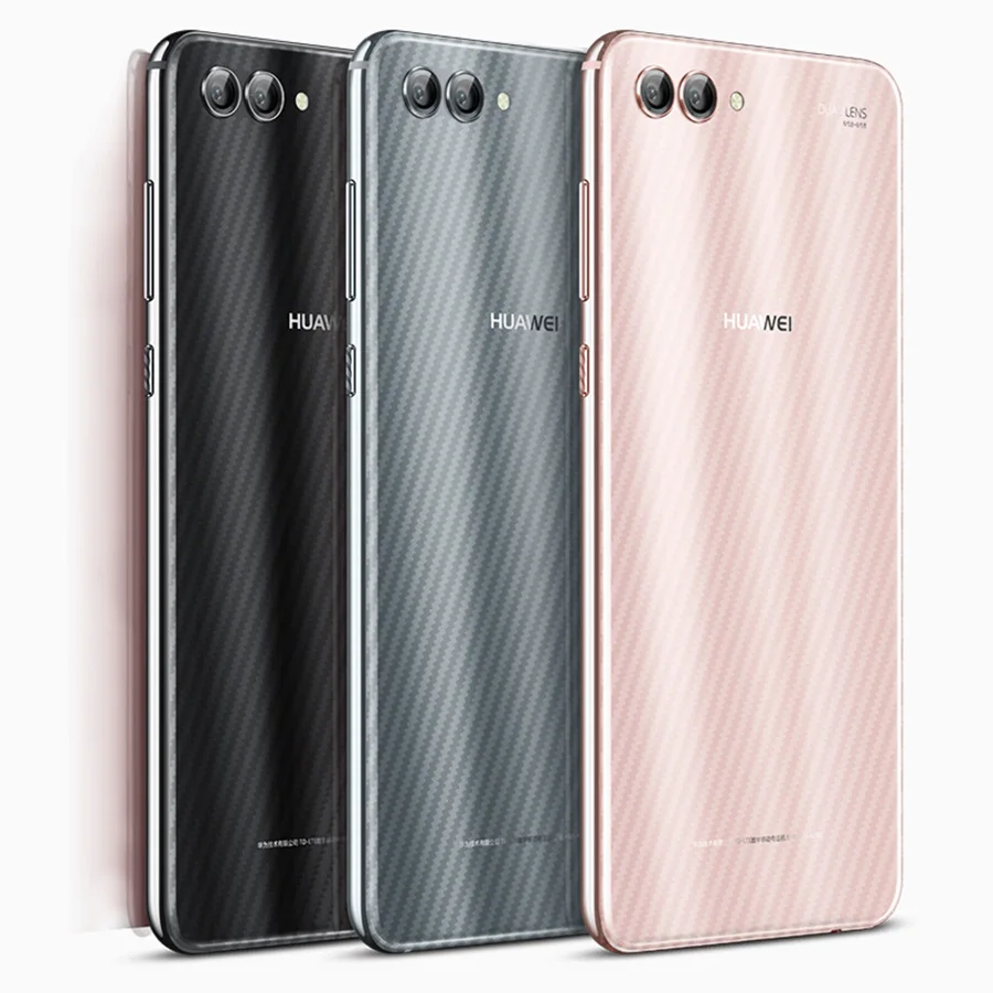 5 шт./лот не закаленное стекло для Huawei Honor 9 P10 Plus 3D углеродного волокна задняя защитная пленка P10/P10 Lite