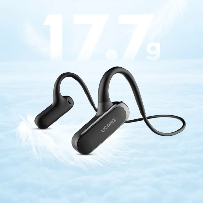 2021 Спортивные Беспроводные наушники Ucomx Airwings с открытым ухом Bluetooth V5.0 G56 водонепроницаемые шейным ободом для