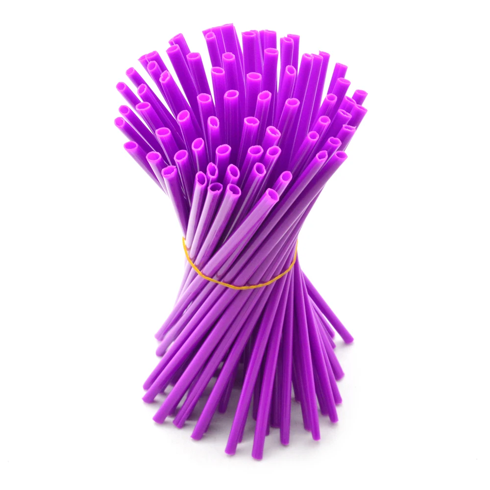 Purple 36 шт. Колесо обод скины для велосипедных спиц наклейка крышка аксессуары Байк для suzuki rm rmz rmx dr DRZ DJEBEL 85 125 250 400 XC SB R S SM - Цвет: Purple