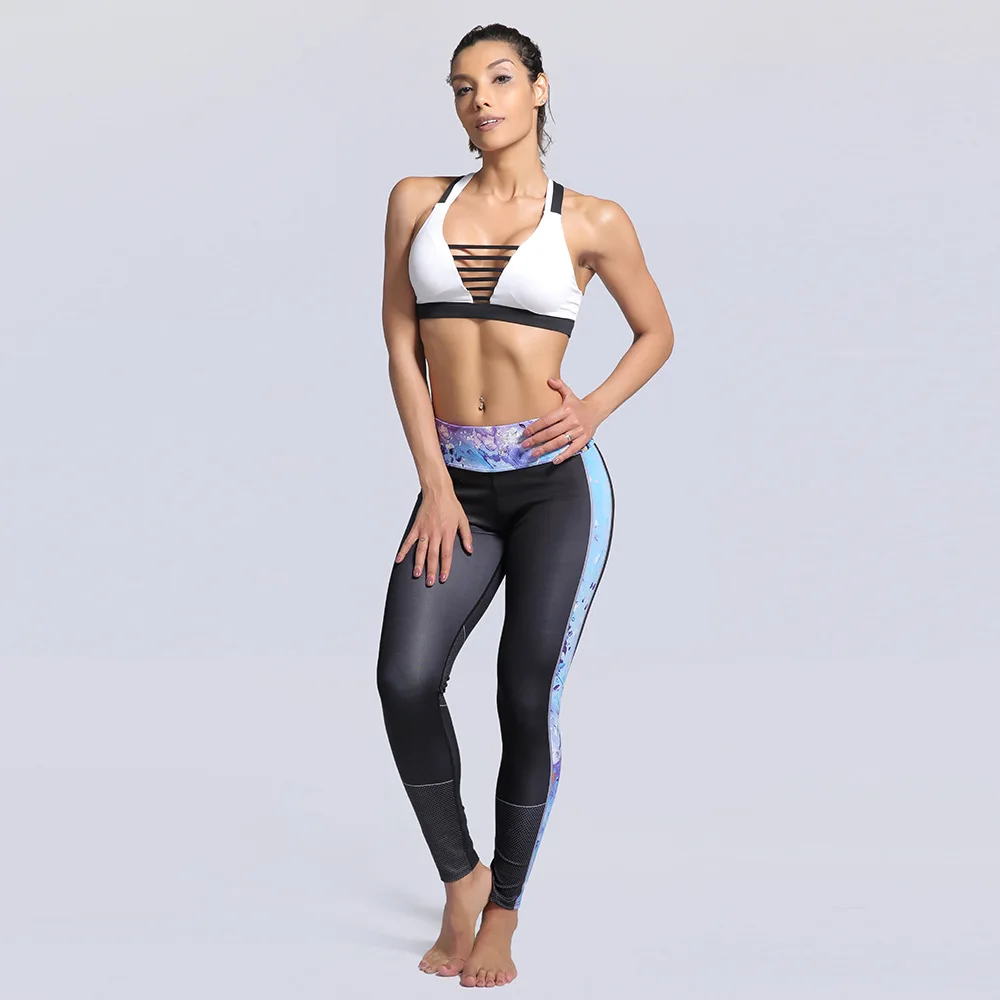 Леггинсы для фитнеса женские облегающие леггинсы с высокой талией цветные узкие