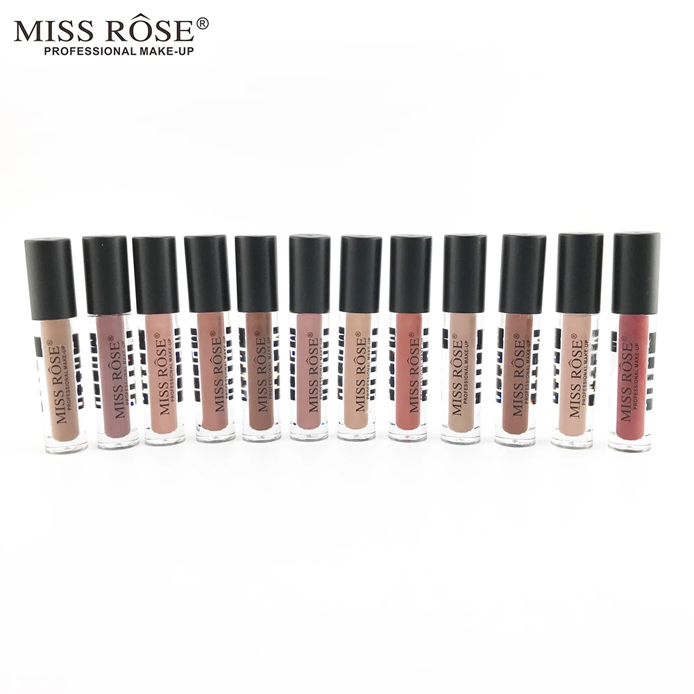 [MISS ROSE] Новый модный цвет красота красные губы губная помада матовая водостойкая