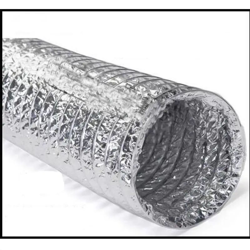 Двусторонняя трубка из алюминиевой фольги/выхлопная труба/телескопическая 200 мм