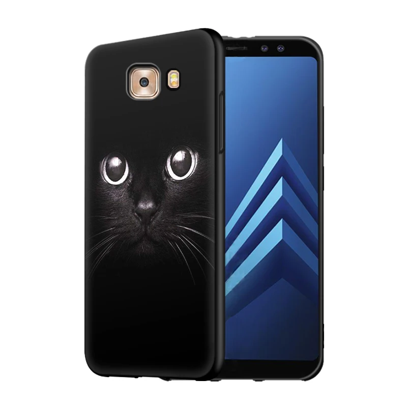 JURCHEN чехол для телефона samsung Galaxy C9 Pro C9000 силиконовый милый мультфильм мягкий ТПУ
