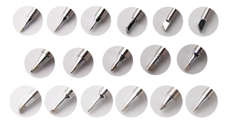 3 шт. T12-BC1 T12-BC2 T12-BC3 RSoldering железными наконечниками серии ect для Хакко паяльник, FX-951 FX-952