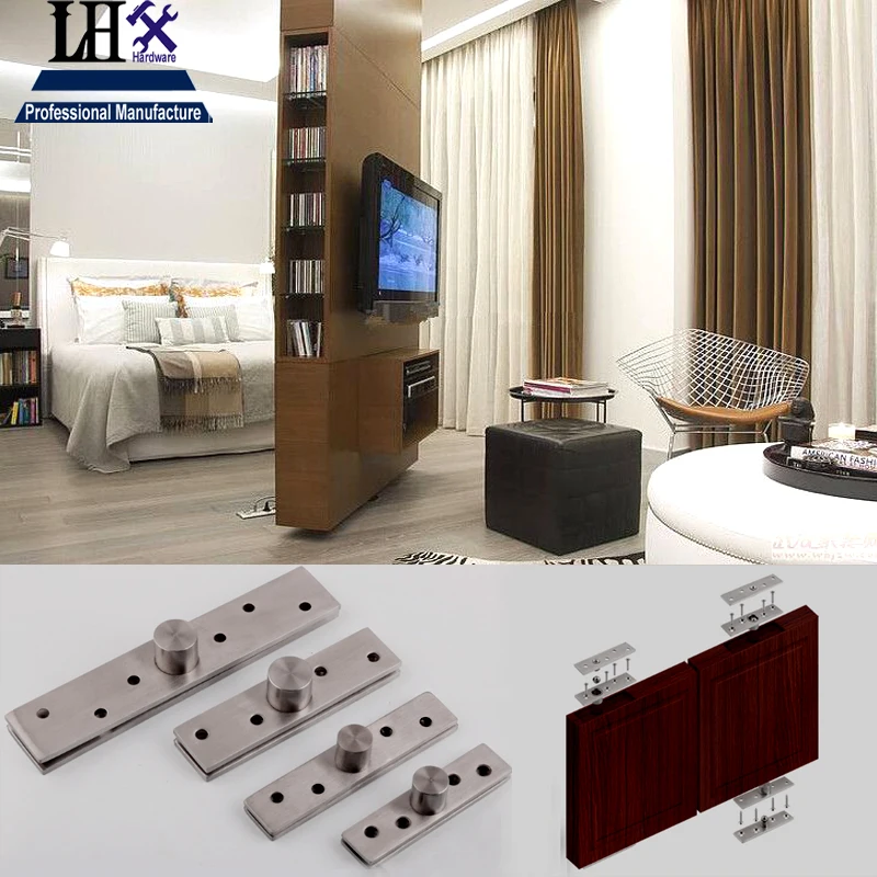 LHX YP287 дверной шарнир, разделительный вал для украшения дома, Женская гардеробная, спальня, отель, занавес, экран, настенная Поворотная книжная полка h
