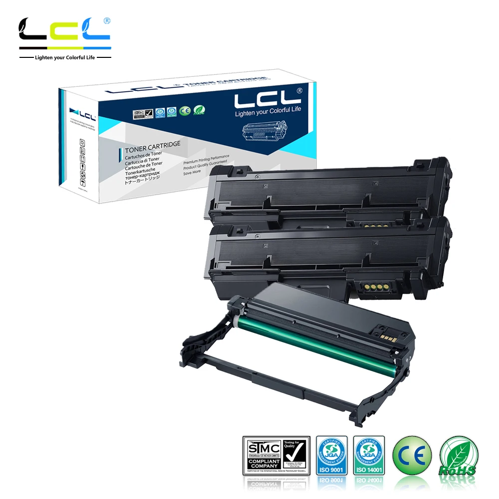 Тонер картридж LCL MLT D116L D116 R116 (3 шт./упаковка черный) совместим с Samsung D116S/MLT R116|toner