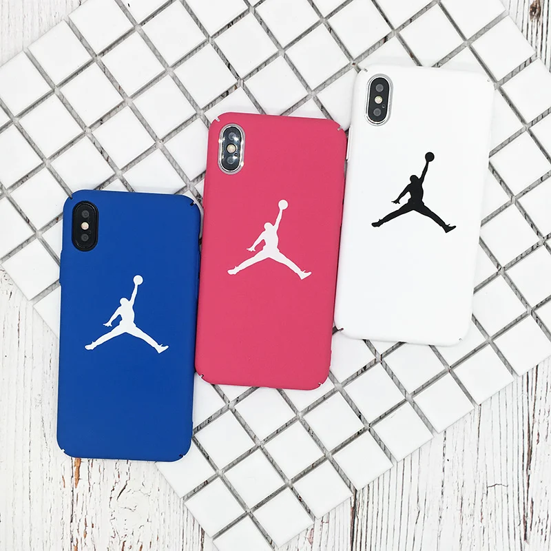 Flyman Jordan Cover Case For iPhone 7 8 Plus 6 S 6S 6Plus Celular Hard PC Phone Carcasa Cases X 5 5S XR XS MAX Fundas |