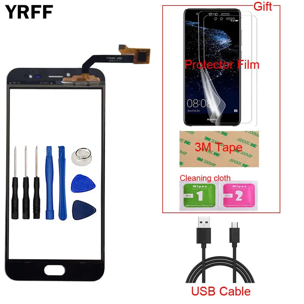 Мобильный сенсорный экран 5 ''для Ulefone T1 дигитайзер панель датчик переднее