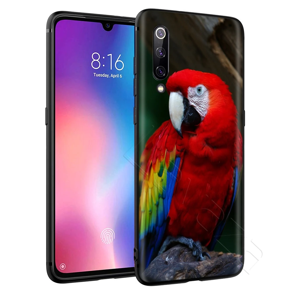 Lavaza Blue Ringneck Parrot Case for Xiaomi 9T Pro CC9 A3 Redmi K20 7A Huawei Honor 20 9X P20 Lite Nova 5i Y9 |