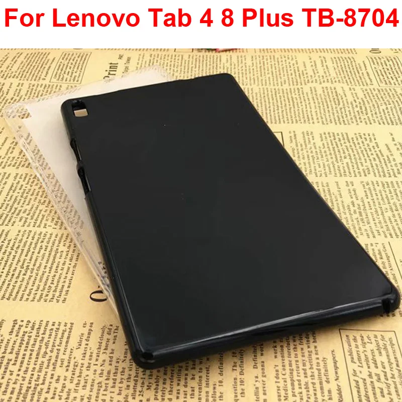 Мягкая задняя крышка из ТПУ Для Lenovo tab 4 8 Plus TB 8704 чехол для планшета tab4 ТБ 8704f