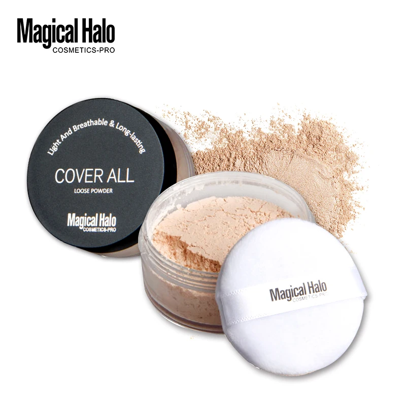 Бренд Magical Halo Pro длительный банан порошок рыхлый порошок скрасить макияж масляный Праймер-контроль фиксирующая пудра натуральный Poudre Libre