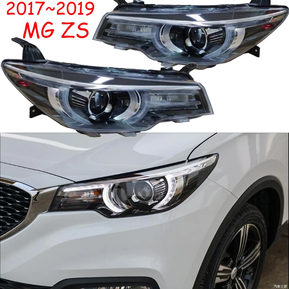 1 шт. передний бампер автомобиля головной светильник для MG ZS 2017 ~ 2019y автомобильные