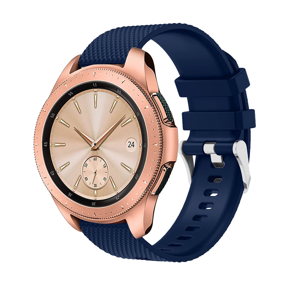 20 мм ремешок для часов силиконовый Samsung Galaxy watch 42 смарт-часов сменный Gear sport S2