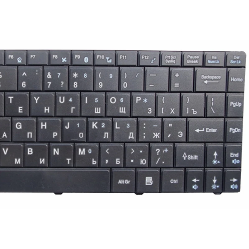 Русская клавиатура для MSI EX400 X-Slim X300 X320 X330 X340 X400 X410 X430 tastaur Medion Akoya Mini E1312 E1313 Черная |
