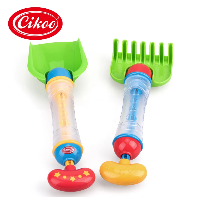 Cikoo игрушки детские пляжные лопаты играть воды игра для ванной вырыл песок